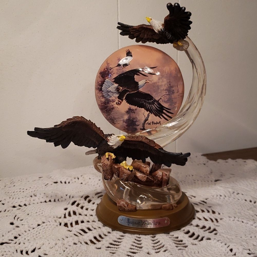 Vtg 2004 Bradford Exchange "Sunset Travelers" from Majestic Flights Collection